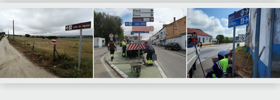 Município de Viana reforça sinalética rodoviária no concelho