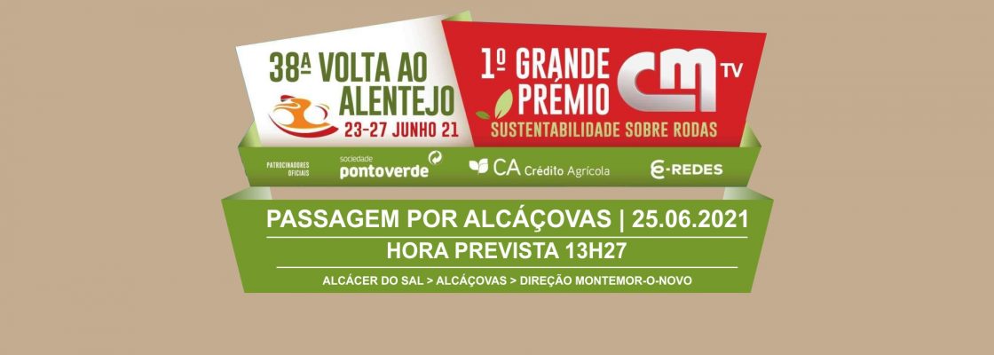 Volta ao Alentejo em Bicicleta com meta volante em Alcáçovas