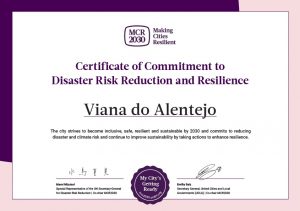 Certificado - Município Resiliente