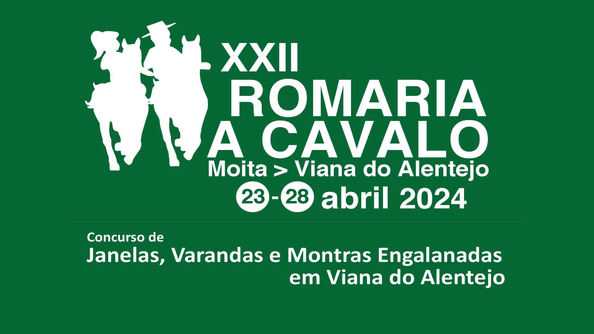 Concurso de Janelas, Varandas e Montras Engalanadas – Viana do Alentejo