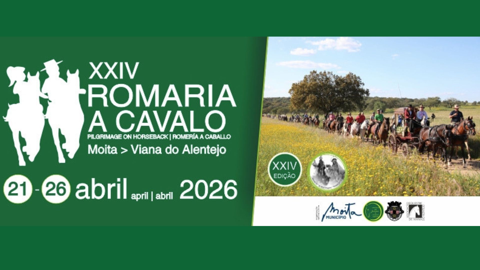 Inscrições Abertas – XXIV Romaria a Cavalo