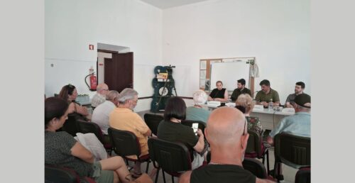 Centro Cultural de Alcáçovas juntou população para consulta pública sobre projeto de reabilitação do Jardim Público